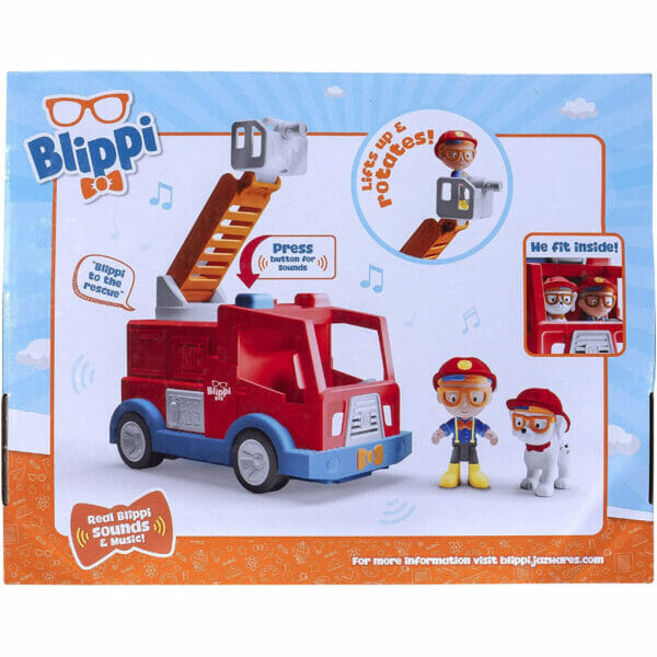 blippi fire truck fun freewheeling vehicles with freewheeling features8