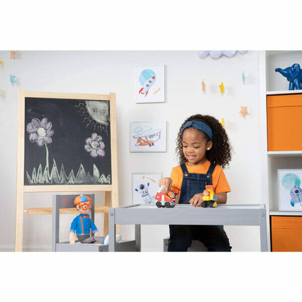 blippi mini vehicles, including excavator and fire truck3