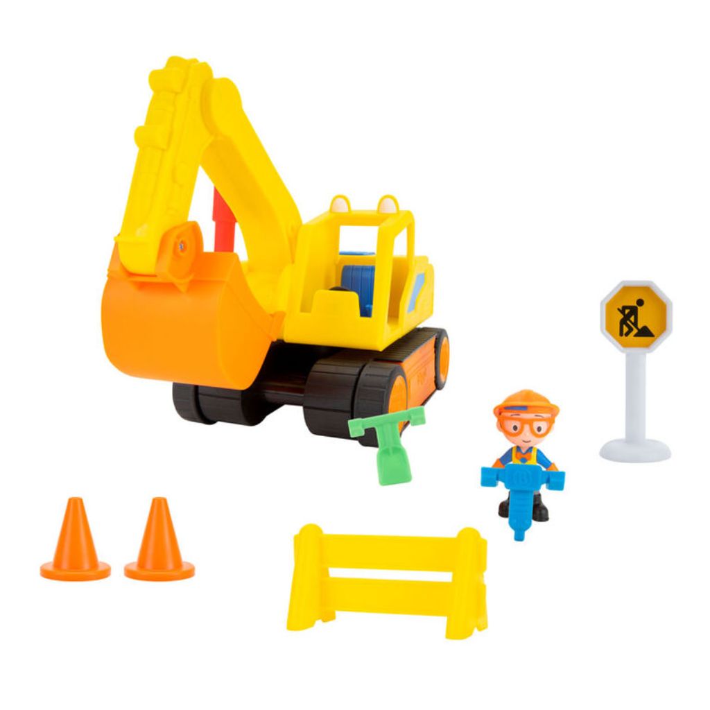 Blippi Excavator - Fun Freewheeling Vehicle