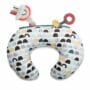 Boppy Tummy Time Prop Pillow | Black and White Modern Rainbows with Teething Toys |
