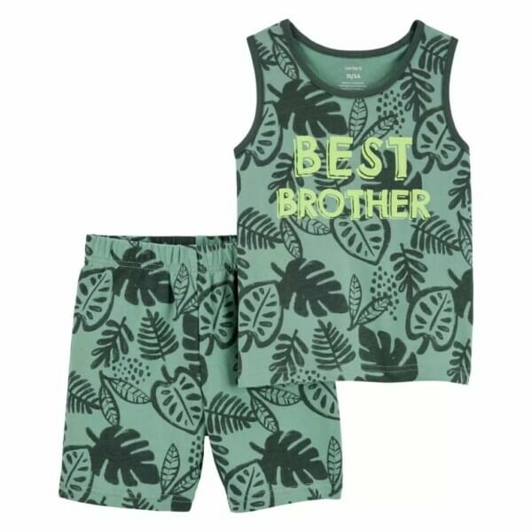 2 piece best brother cotton outfit set