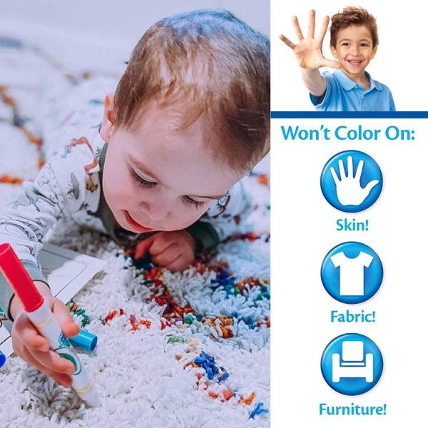crayola blippi, color wonder mess free coloring pages & markers (10)