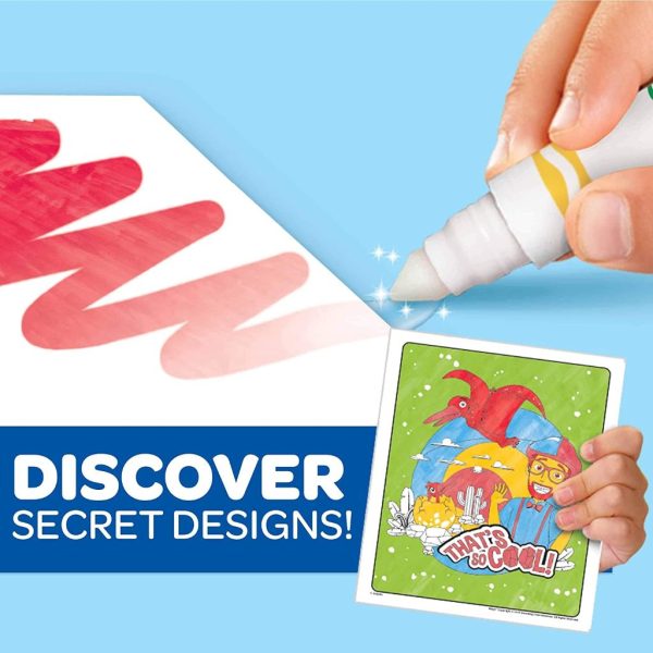 crayola blippi, color wonder mess free coloring pages & markers (9)