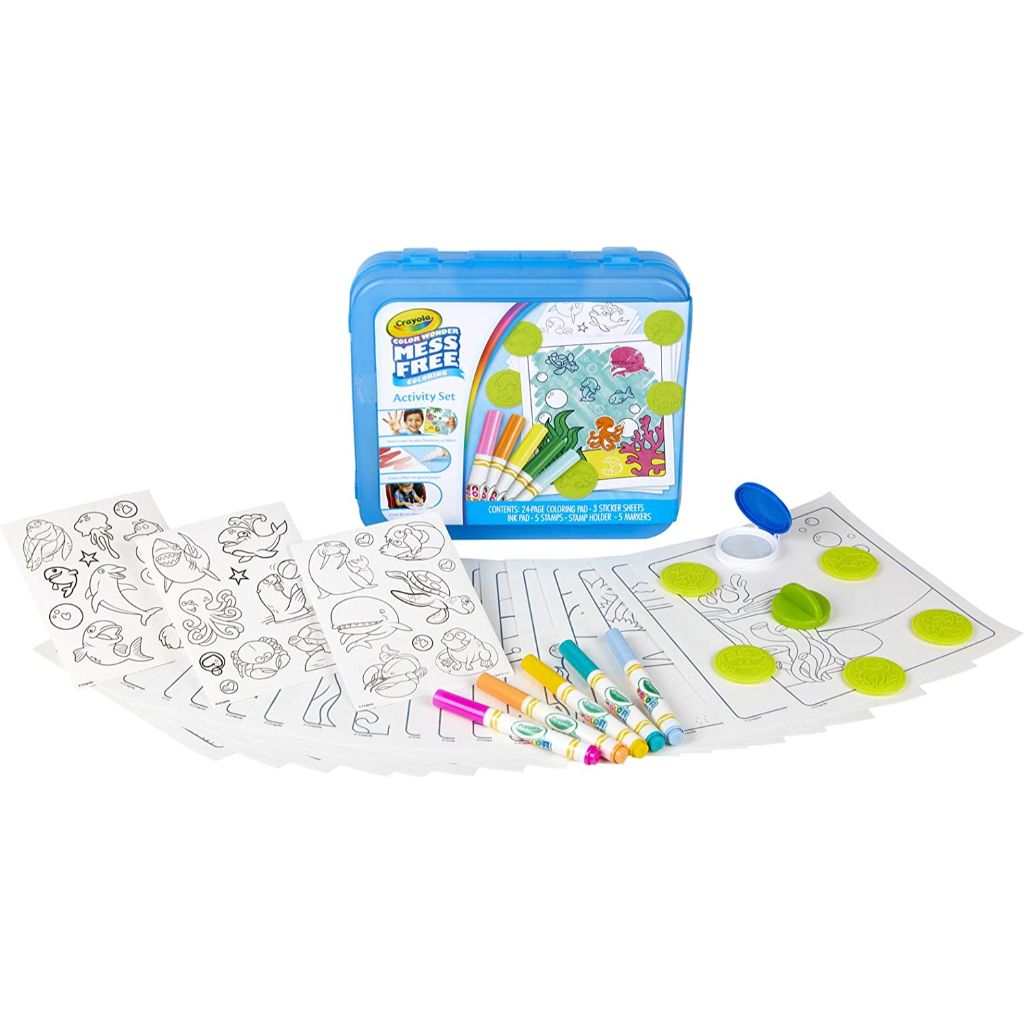 crayola color wonder mess free coloring activity set