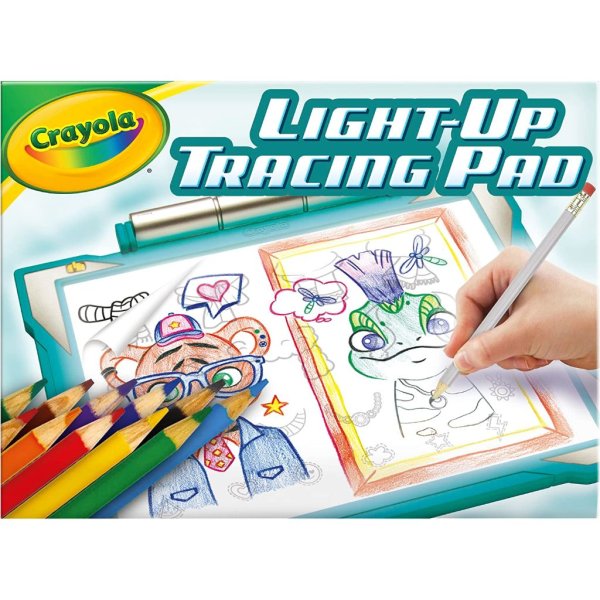 crayola light up tracing pad+accessories 1