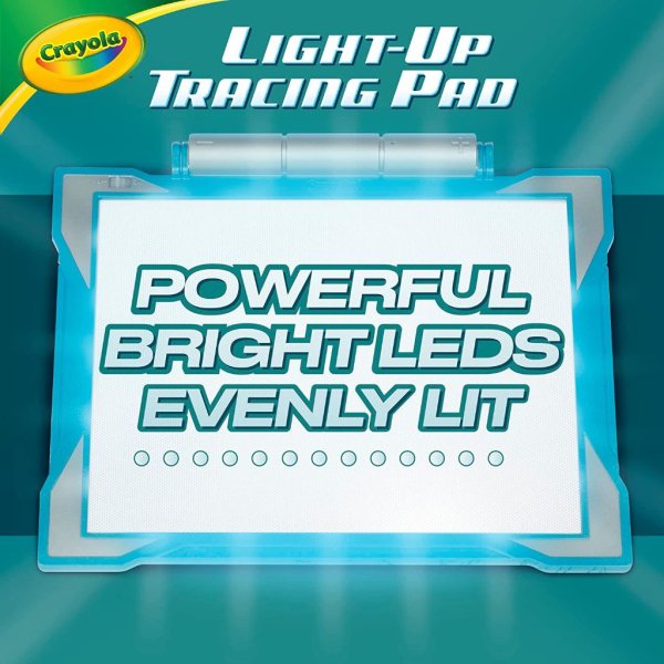 crayola light up tracing pad+accessories 4