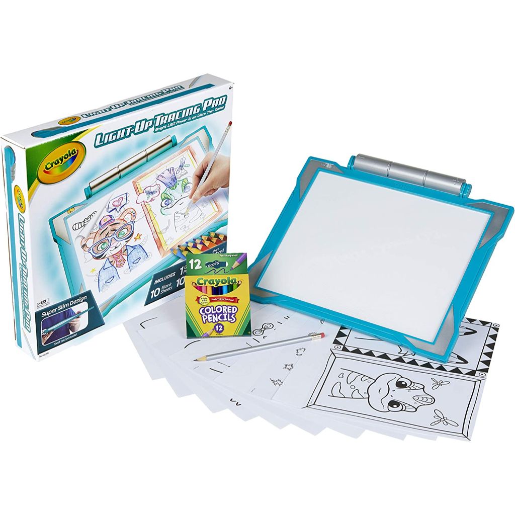 crayola light up tracing pad+accessories 5