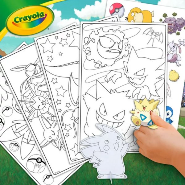 crayola pikachu art case2