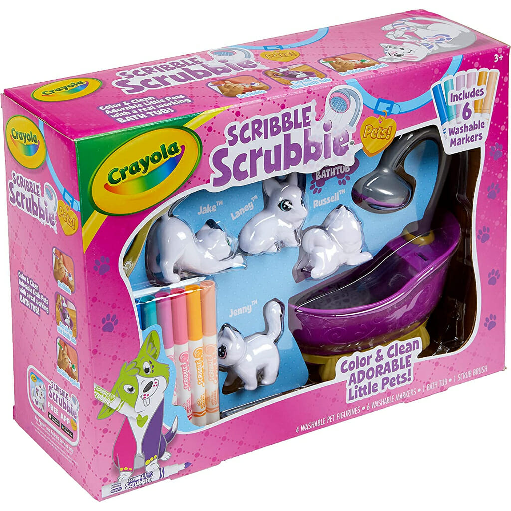 crayola scribble scrubbie pets tub set 2 (9)