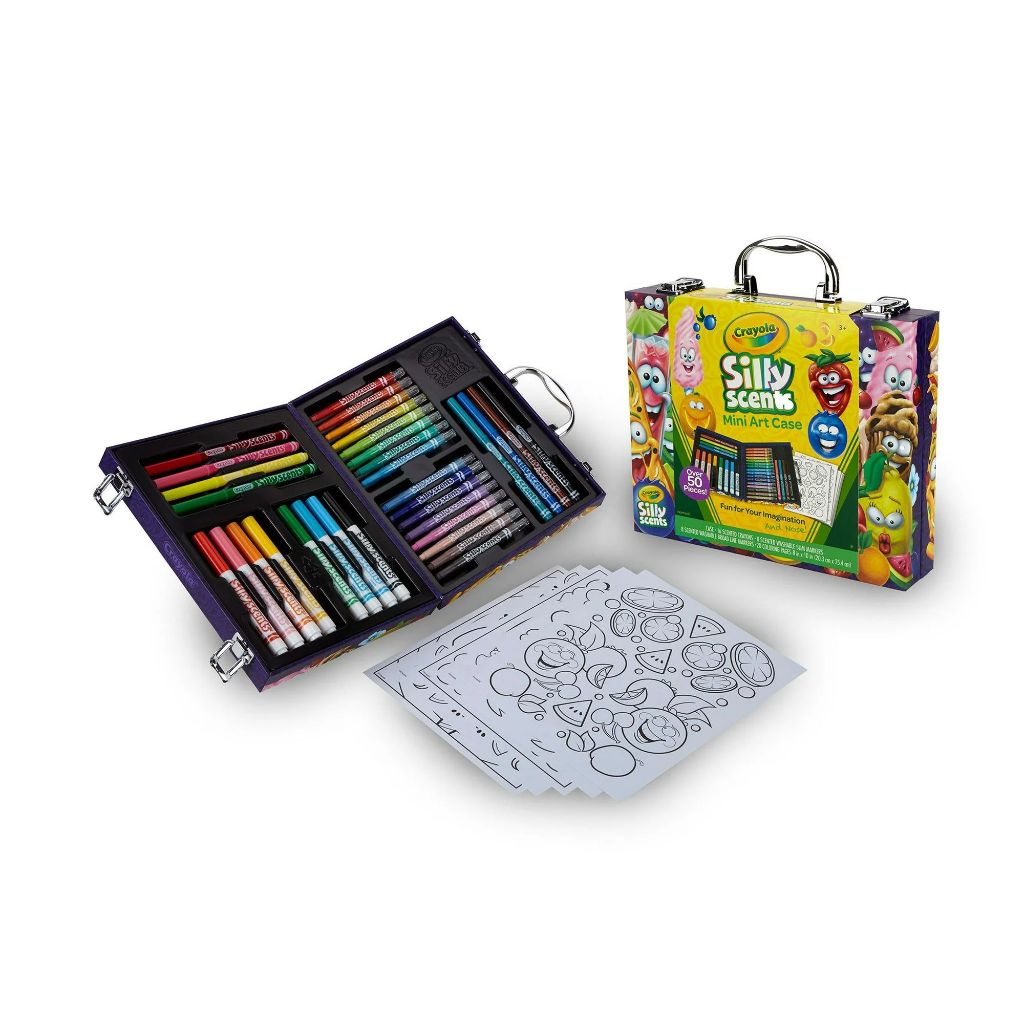 crayola silly scents mini art case