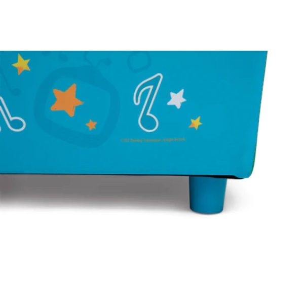 delta children upholstered chair, cocomelon4