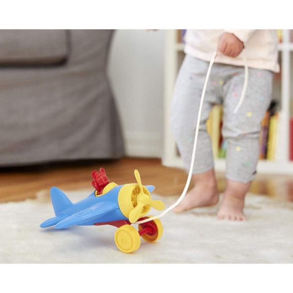 disney baby mickey mouse airplane pull toy (4)