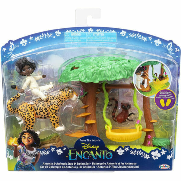 disney encanto antonio's animal swing playset with jaguar figure (10)