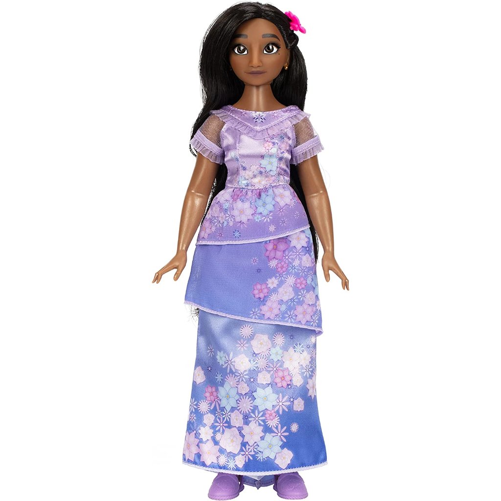 disney encanto isabela fashion doll with dress, shoes & hair pin (1)