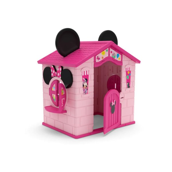 disney minnie mouse plastic indoor,outdoor playhouse with easy assembly3