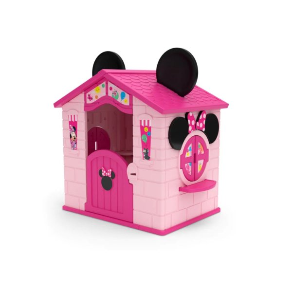 disney minnie mouse plastic indoor,outdoor playhouse with easy assembly4