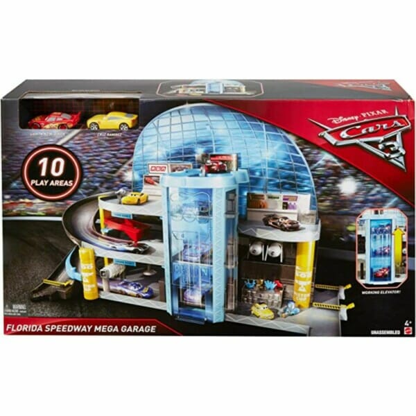 disney pixar cars 3 florida speedway mega garage 5