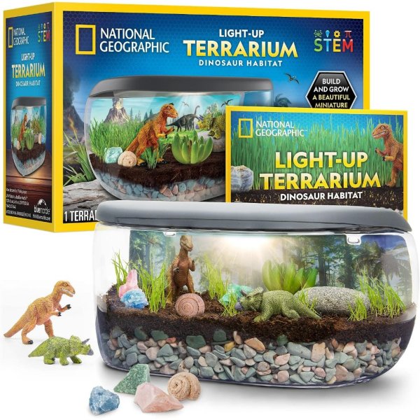 national geographic light up terrarium kit