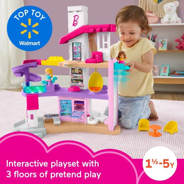 barbie dreamhouse by fisher price little people 2