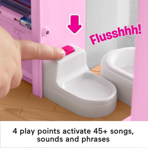 barbie dreamhouse by fisher price little people 3