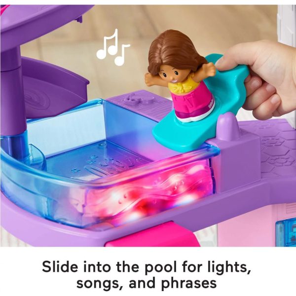 barbie dreamhouse by fisher price little people 4