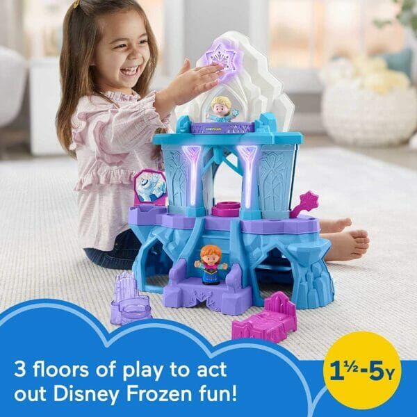 disney frozen elsa's enchanted lights palace by little people®1