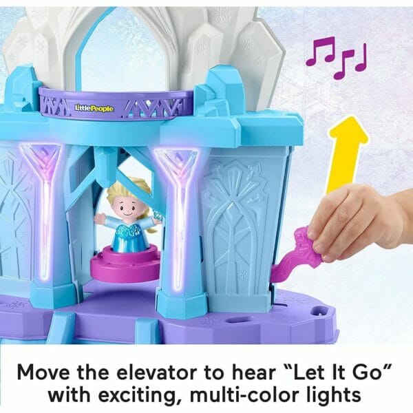 disney frozen elsa's enchanted lights palace by little people®2