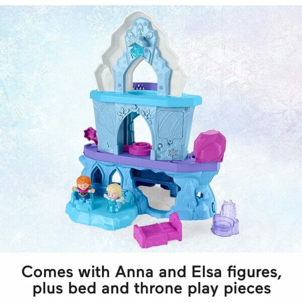 disney frozen elsa's enchanted lights palace by little people®4