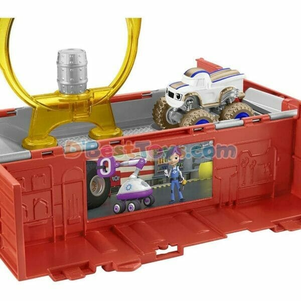 fisher price blaze and the monster machines launch & stunts hauler7