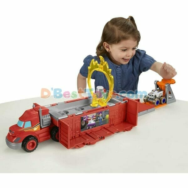 fisher price blaze and the monster machines launch & stunts hauler8