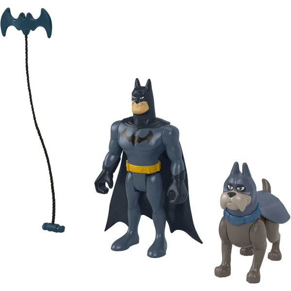 fisher price dc league of super pets batman & ace 3