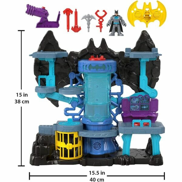 fisher price imaginext dc super friends bat tech batcave1