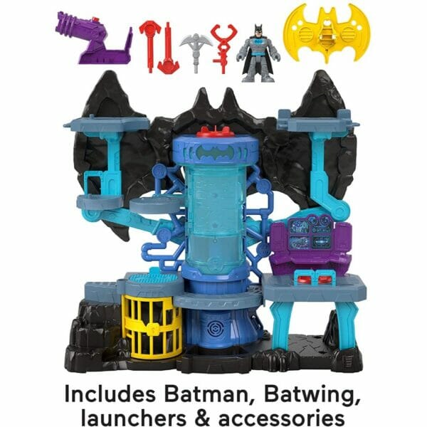 fisher price imaginext dc super friends bat tech batcave4