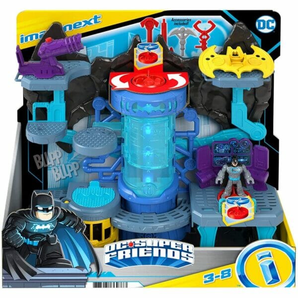 fisher price imaginext dc super friends bat tech batcave5