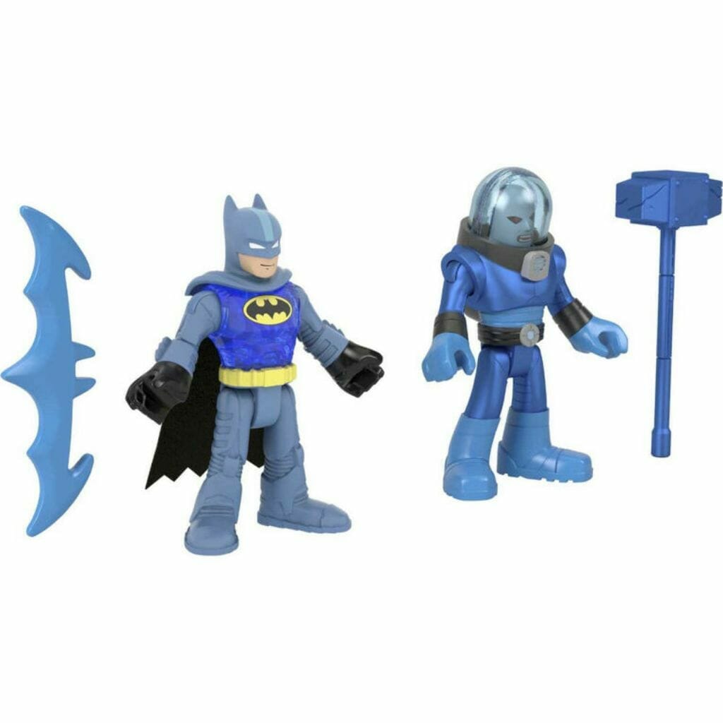Freeze Batman snowmobile arctic snow Fisher Price Imaginext DC Super Friends Mr 