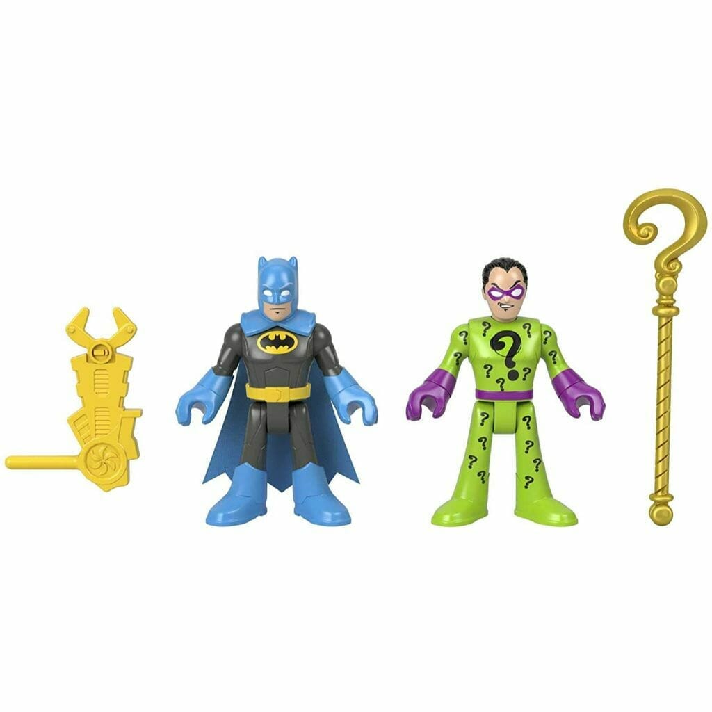 fisher price imaginext dc super friends batman & the riddler3