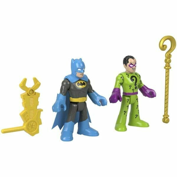 fisher price imaginext dc super friends batman & the riddler4