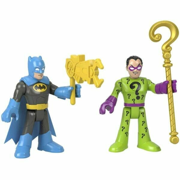 fisher price imaginext dc super friends batman & the riddler6
