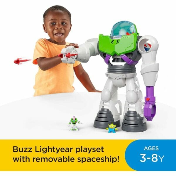 fisher price imaginext playset featuring disney pixar toy story buzz lightyear robot1