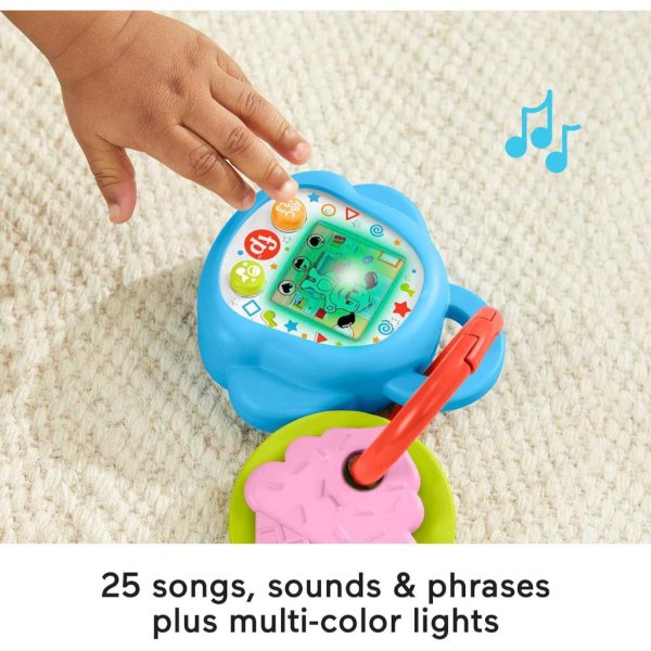 fisher price laugh & learn baby & toddler toy digipuppy pretend digital pet with music & lights 2