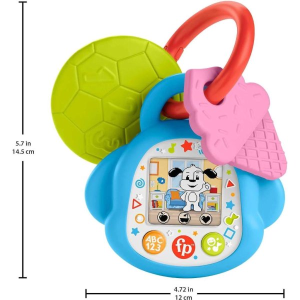 fisher price laugh & learn baby & toddler toy digipuppy pretend digital pet with music & lights 4