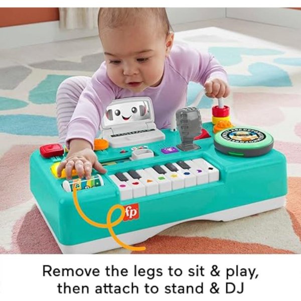 fisher price laugh & learn baby & toddler toy mix & learn dj table4