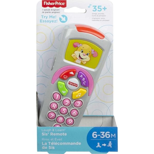 fisher price laugh & learn sis' remote with light up screen (1)