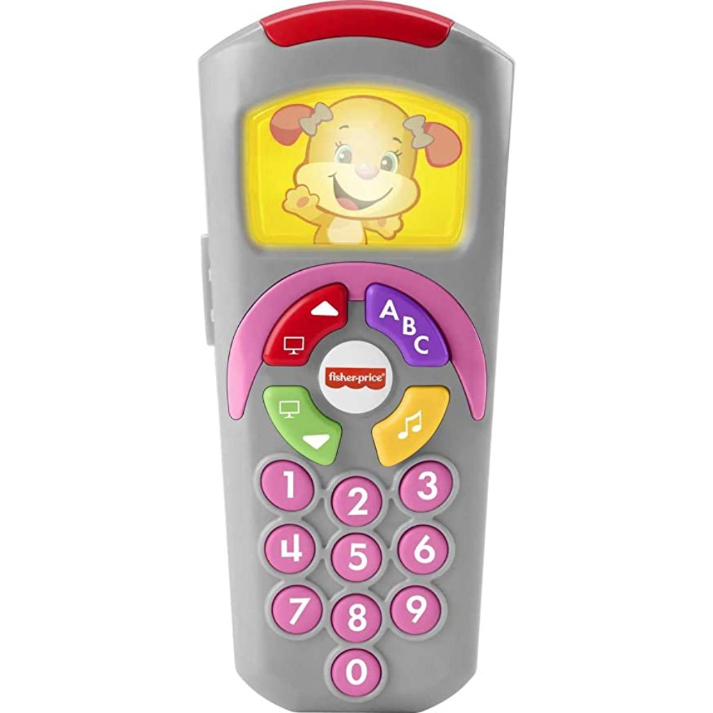 fisher price laugh & learn sis' remote with light up screen (2)