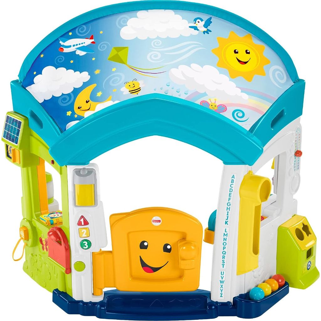 fisher price laugh & learn baby & toddler playset smart learning home interactive playhouse (1) (1)