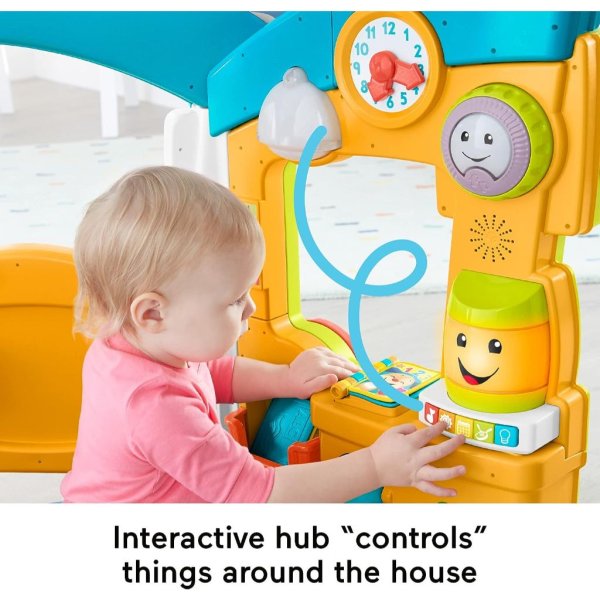 fisher price laugh & learn baby & toddler playset smart learning home interactive playhouse (3) (1)