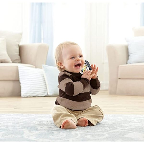 fisher price laugh & learn smart phone, gray, musical baby toy (1)