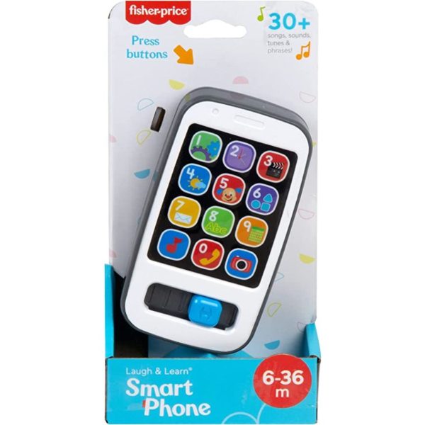 fisher price laugh & learn smart phone, gray, musical baby toy (4)