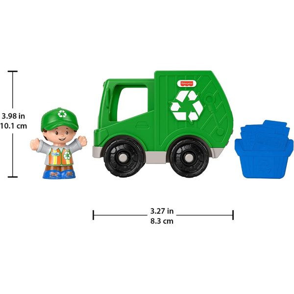 fisher price little people recycle truck (3)
