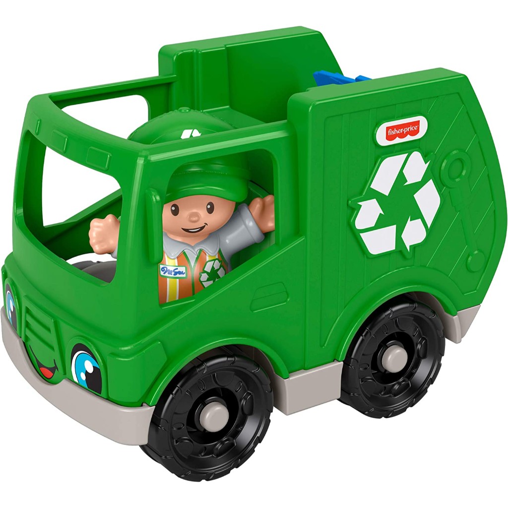 fisher price little people recycle truck (4)